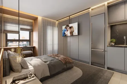 Apartamento com 1 Quarto à venda, 26m² no Jardim Vera Cruz, São Paulo