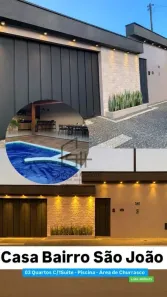 Casa com 3 Quartos à venda, 250m² no São João, Anápolis