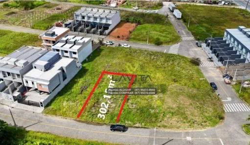 Lote/Terreno à venda, 300m² no Belchior Central, Gaspar
