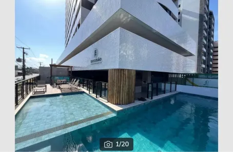 Apartamento com 1 Quarto para alugar, 42m² no Jatiúca, Maceió