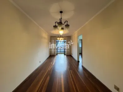 Apartamento com 3 Quartos para alugar, 140m² no Boqueirão, Santos