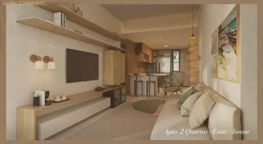 Apartamento com 2 Quartos à venda, 42m² no , São Miguel dos Milagres