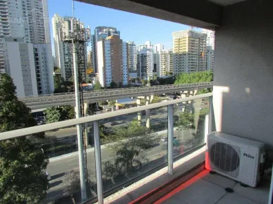 Apartamento com 1 Quarto para alugar, 37m² no Brooklin Paulista, São Paulo