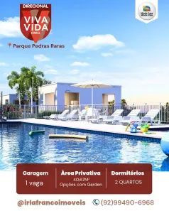 Apartamento com 2 Quartos à venda, 40m² no Colônia Terra Nova, Manaus