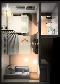 Apartamento com 1 Quarto à venda, 22m² no Centro, Mongaguá