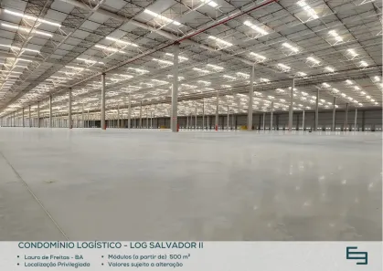 Galpão/Depósito/Armazém para alugar, 2487m² no Areia Branca, Lauro de Freitas
