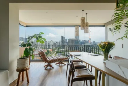 Apartamento com 1 Quarto para alugar, 62m² no Cidade Monções, São Paulo