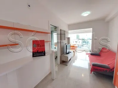 Flat com 1 Quarto para alugar, 34m² no Brooklin Paulista, São Paulo