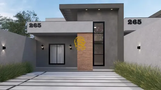 Casa com 2 Quartos à venda, 70m² no Recanto Tropical, Cascavel