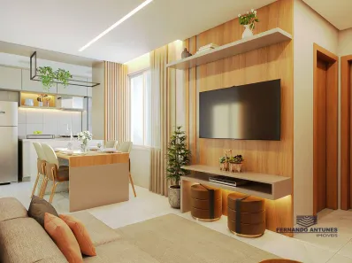 Apartamento com 2 Quartos à venda, 43m² no Carlos Prates, Belo Horizonte