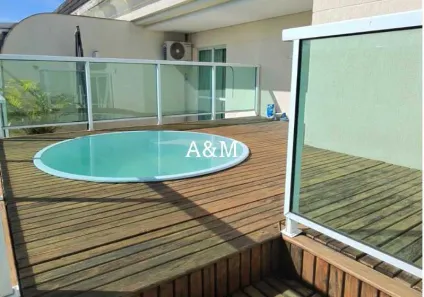 Cobertura com 3 Quartos para alugar, 208m² no Barra da Tijuca, Rio de Janeiro