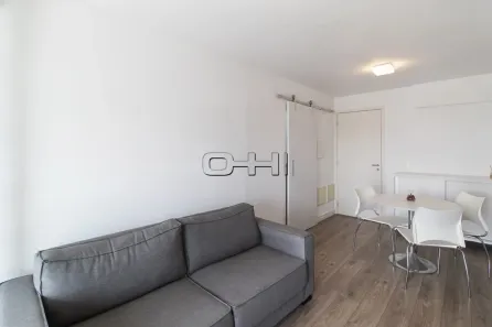 Apartamento com 1 Quarto para alugar, 45m² no Brooklin Paulista, São Paulo