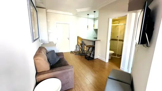 Flat com 1 Quarto para alugar, 30m² no Indianópolis, São Paulo