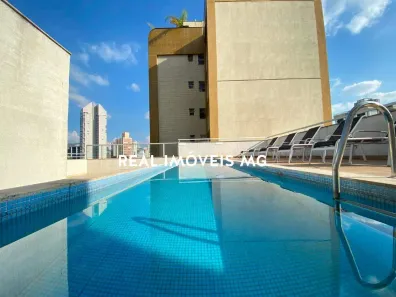 Apartamento com 1 Quarto para alugar, 56m² no Lourdes, Belo Horizonte