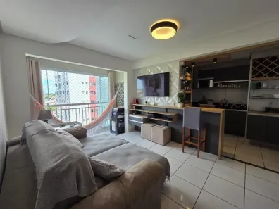 Apartamento com 3 Quartos para alugar, 84m² no Dom Pedro I, Manaus