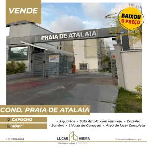 Apartamento com 2 Quartos à venda, 40m² no Capucho, Aracaju
