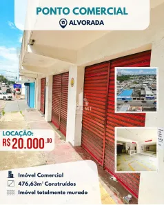 Ponto Comercial com 1 Quarto para alugar, 476m² no Alvorada, Manaus