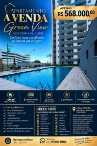 Apartamento com 3 Quartos à venda, 66m² no Jardim das Indústrias, São José dos Campos