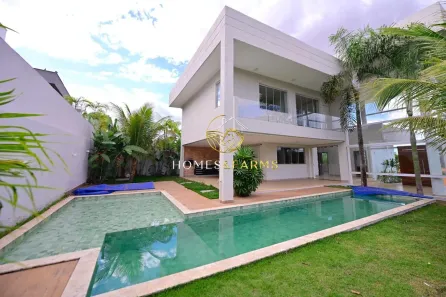 Casa de Condomínio com 3 Quartos para venda ou aluguel, 400m² no Alphaville Flamboyant Residencial Araguaia, Goiânia