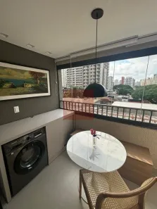 Apartamento com 1 Quarto para alugar, 32m² no Indianópolis, São Paulo