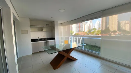 Apartamento com 3 Quartos para alugar, 138m² no Brooklin Paulista, São Paulo