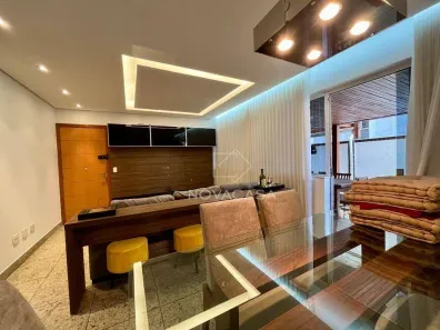 Apartamento com 3 Quartos para alugar, 146m² no Castelo, Belo Horizonte