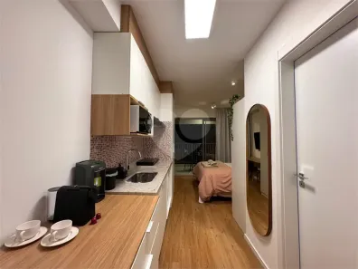Apartamento com 1 Quarto para alugar, 29m² no Indianópolis, São Paulo