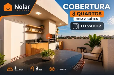 Cobertura com 2 Quartos à venda, 140m² no Santa Branca, Belo Horizonte