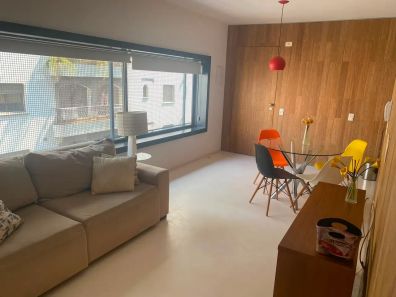 Apartamento com 1 Quarto para venda ou aluguel, 50m² no Jardim Paulista, São Paulo