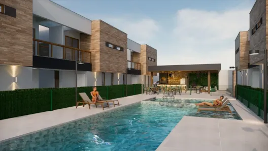 Casa de Condomínio com 2 Quartos à venda, 86m² no Cumbuco, Caucaia