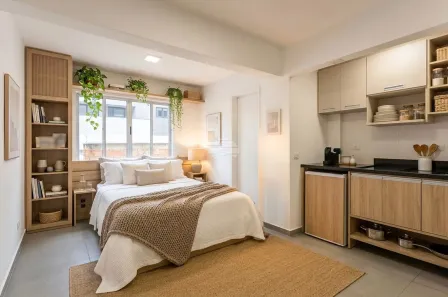 Apartamento com 1 Quarto à venda, 26m² no Bigorrilho, Curitiba