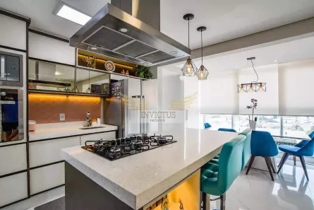 Apartamento com 2 Quartos à venda, 83m² no Vila Scarpelli, Santo André