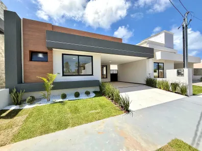 Casa de Condomínio com 3 Quartos à venda, 127m² no Zona de Expansão (Olhos D'Agua), Barra dos Coqueiros