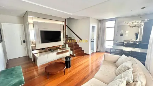 Apartamento com 3 Quartos para alugar, 100m² no Carmo, Belo Horizonte