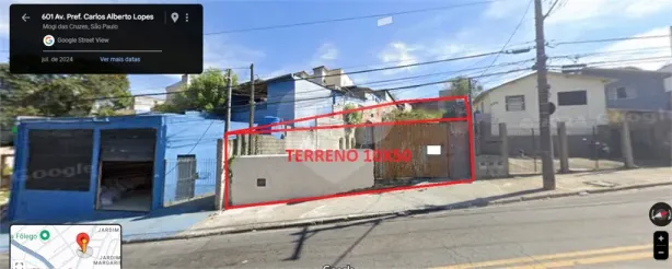 Lote/Terreno à venda, 500m² no Vila Caputera, Mogi das Cruzes