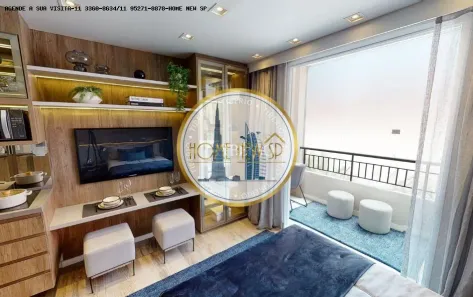 Apartamento com 1 Quarto à venda, 32m² no Belenzinho, São Paulo