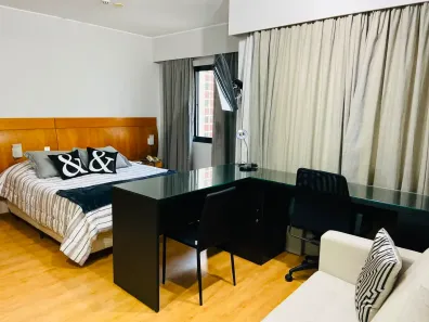 Flat com 1 Quarto para alugar, 30m² no Indianópolis, São Paulo