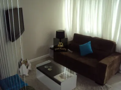 Flat com 1 Quarto para alugar, 48m² no Cidade Monções, São Paulo