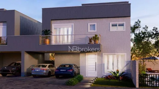 Casa de Condomínio com 4 Quartos à venda, 196m² no Orleans, Curitiba