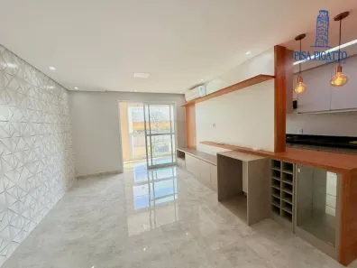 Apartamento com 3 Quartos para alugar, 80m² no Balneário Tropical, Paulínia