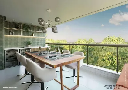 Apartamento com 4 Quartos à venda, 139m² no Monteiro, Recife