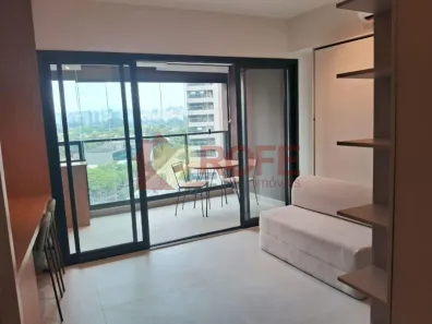 Apartamento com 1 Quarto para alugar, 29m² no Indianópolis, São Paulo