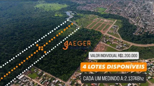 Lote/Terreno à venda, 2135m² no Areia Branca, Porto Velho