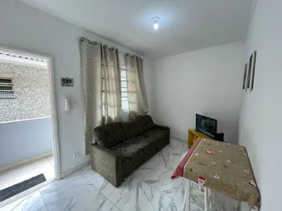 Apartamento com 2 Quartos para alugar, 59m² no Guilhermina, Praia Grande