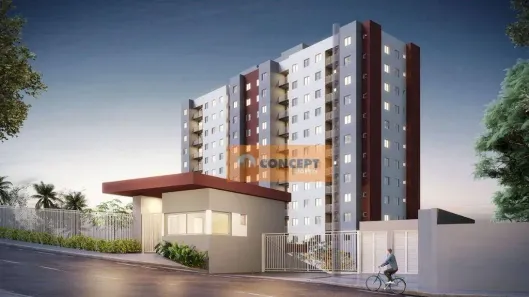 Apartamento com 2 Quartos à venda, 44m² no Vila Amélia, Poá