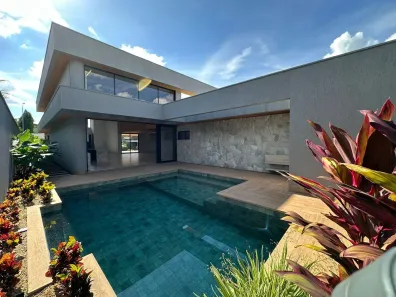 Casa de Condomínio com 4 Quartos à venda, 353m² no Jardins Milão, Goiânia