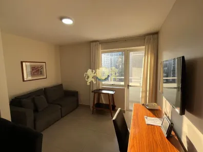 Flat com 1 Quarto para alugar, 42m² no Cerqueira César, São Paulo