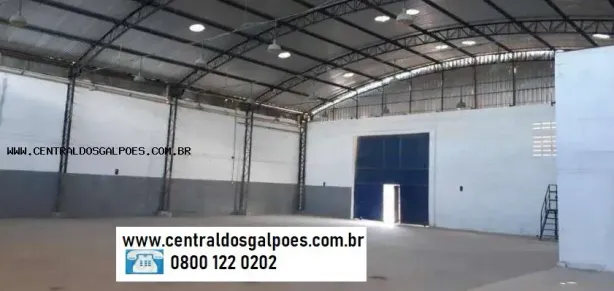 Galpão/Depósito/Armazém para alugar, 1200m² no Moradas da Lagoa, Salvador