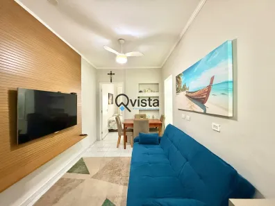 Apartamento com 1 Quarto à venda, 40m² no Pitangueiras, Guarujá