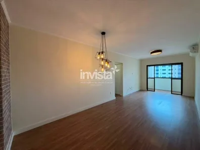 Apartamento com 2 Quartos para alugar, 97m² no Marapé, Santos